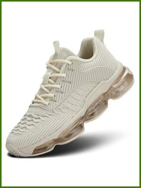 Womens Air Cushion Running Shoes Breathable Mesh Athletic Sneakers Gym Trainer